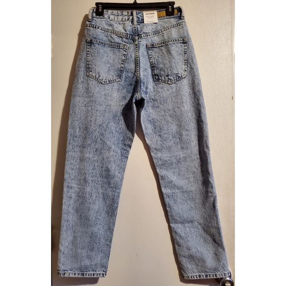 Cotton On High Rise Distressed Mom Jeans - Picture 10 of 14